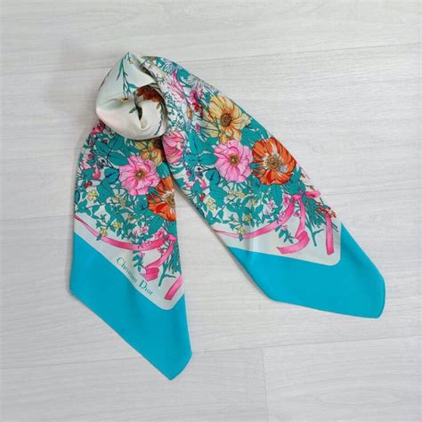 foulard dior seta vintage